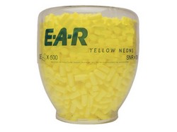 110848-EAR plastic kokervulling voor One Touch dispenser -geel