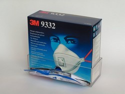 130274-Wandhouder voor 3M 9300-serie stofmaskers