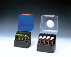 118358-Opbergdozen met signalering pbm's -blauw