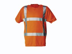 1143842033EL-T-shirt Sioen Sassari 2665 -3EL -fluorgeel