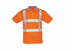 1143857033EL-Polo Sioen 2668 -3EL -fluororanje