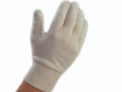 111185-Tricot handschoenen, met manchet -ecru